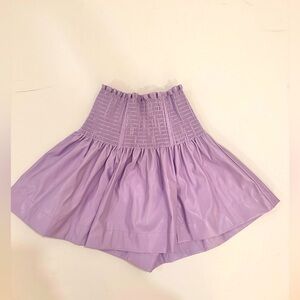 Queen of sparkles vegan leather skirt